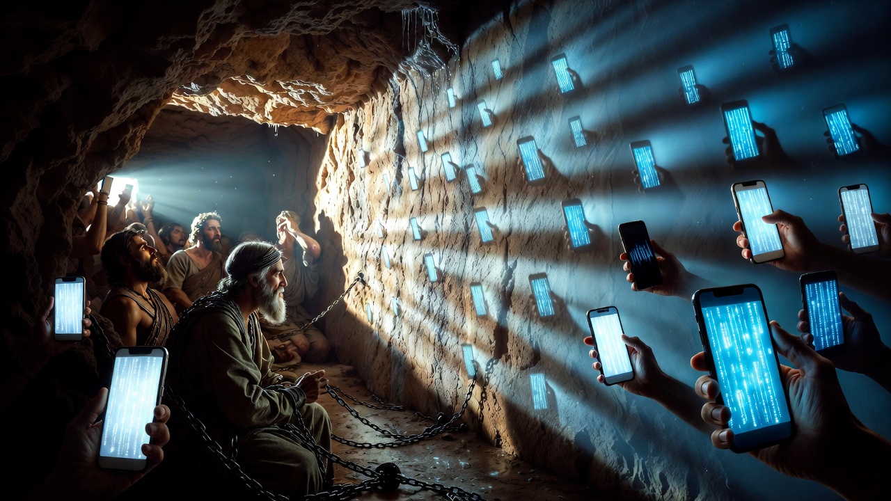 Vivemos na Caverna de Platão? Como os Algoritmos se Tornaram as Novas Sombras na Parede