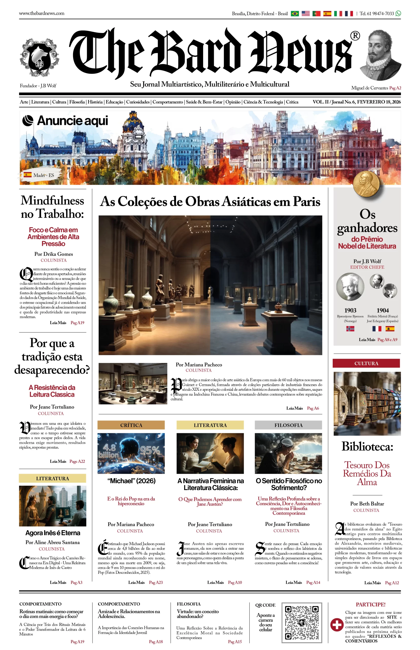 Edição de Janeiro - Vol 2. Nº 6 - Fevereiro/2026