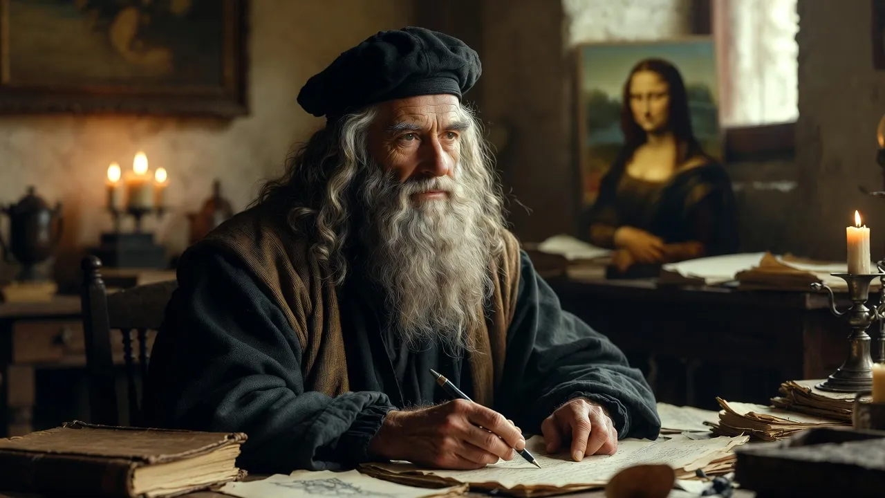 Leonardo da Vinci e a Inquietude Criativa: o Mundo como Objeto de Fascínio