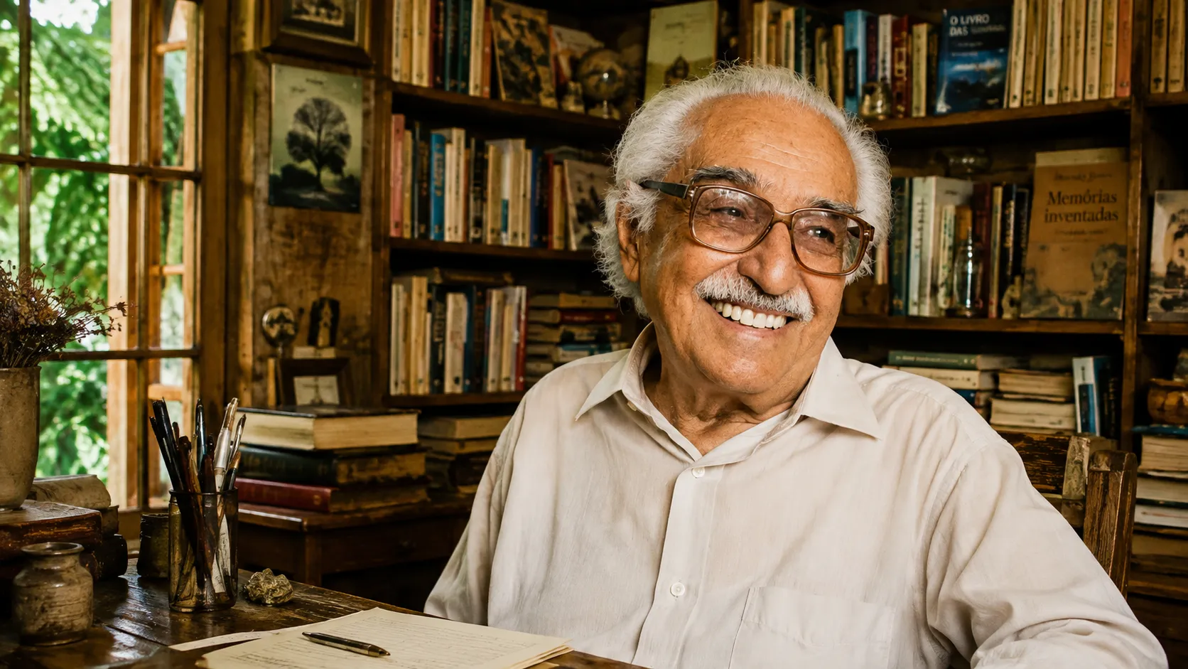 A poesia está guardada nas palavras: o universo poético de Manoel de Barros