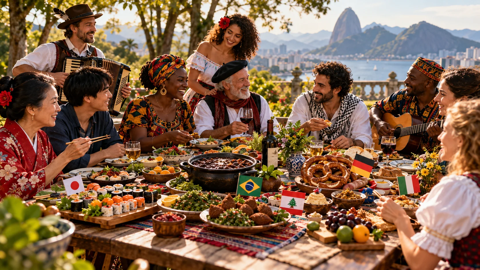 Tessitura Da Imigração Cultural No Brasil