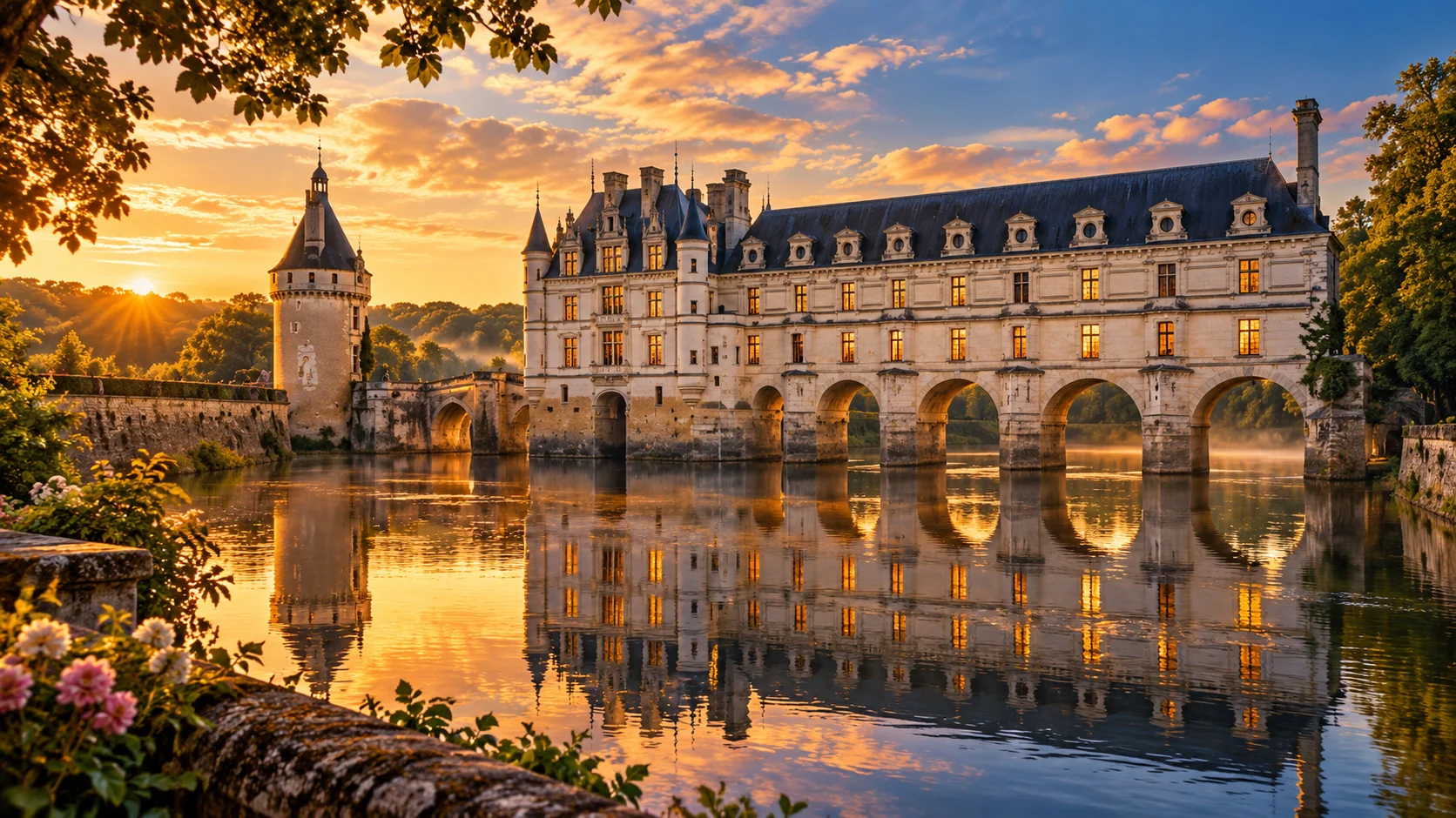 Chenonceau, o castelo disputado por duas rainhas às margens do Cher